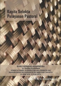 Kapita Selekta Pelayanan Pastoral